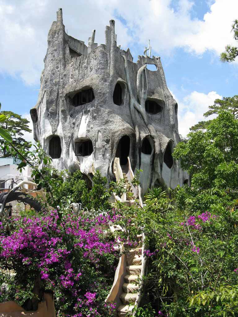 A casa maluca do Vietnã 105090crazy house Hang Nga guesthouse vietnam 29 | Bizarro | arquitetura, bizarro, curioso, incrível, maluco